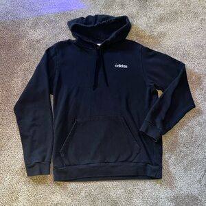 ADIDAS BLACK HOODIE - MENS CUT